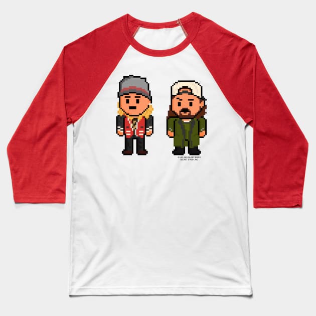 Make Myself a Profit in 1999 Pixel Jay and Silent Bob Baseball T-Shirt by gkillerb